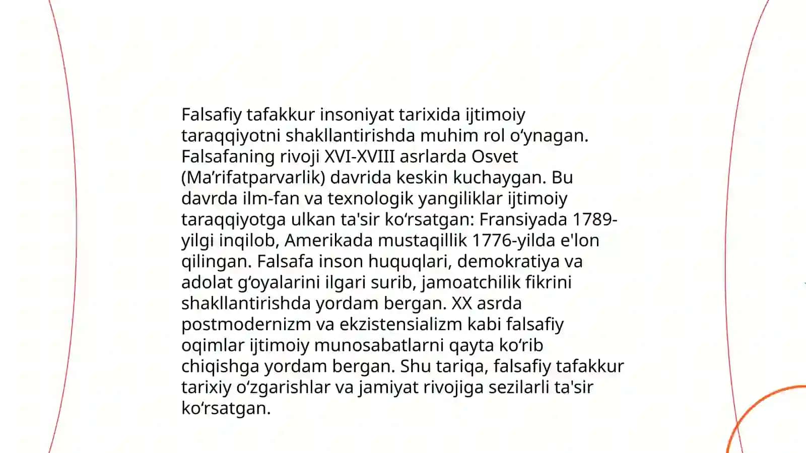 Falsafaning jamiyatdagi o'rni 4