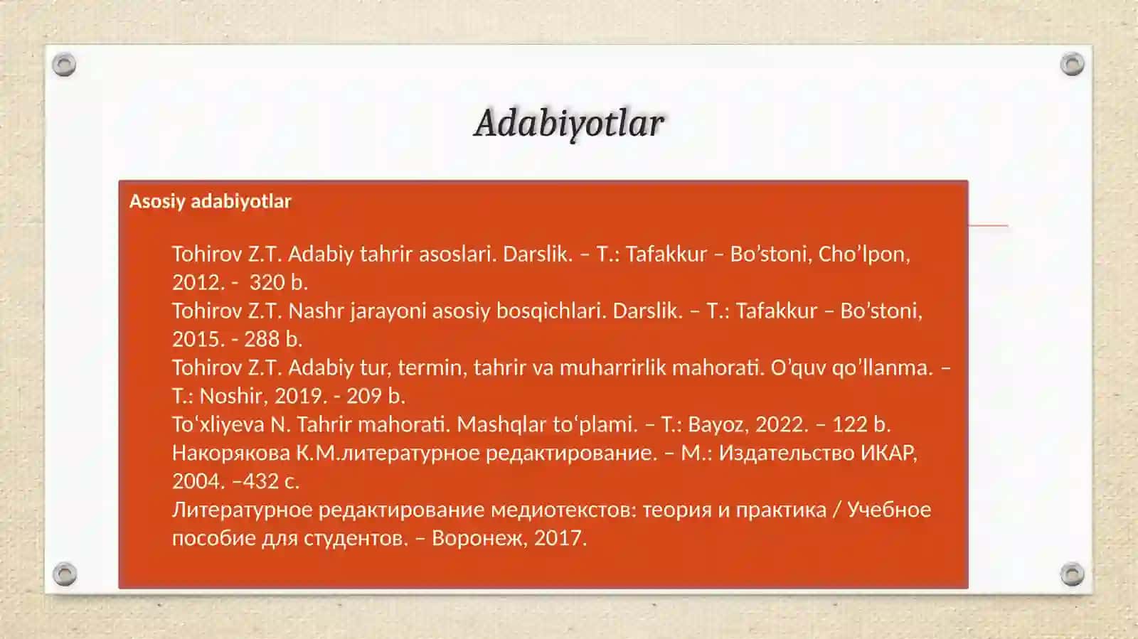 Adabiy tahrir asoslari 4