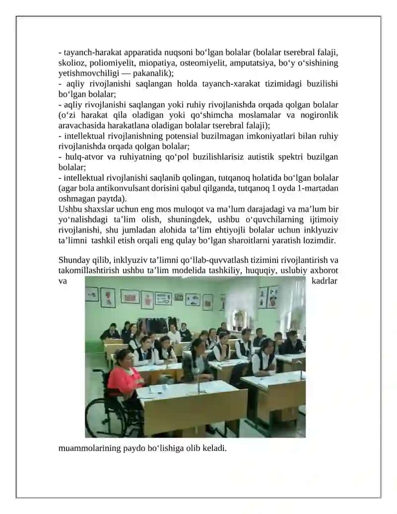 INNKLYUZIV TA'LIMNING MAQSAD VA VAZIFALARI 4