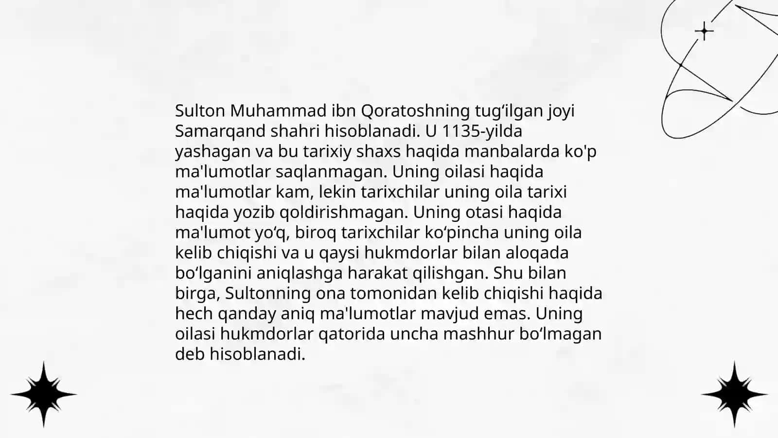 Sulton Jo'raning hayoti VA ijodi 4
