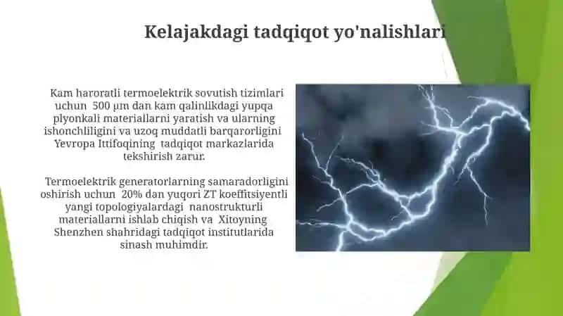 Termoelektr hodisalari 4