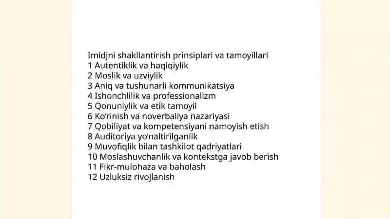 BOSHQARUV PSICOLOGIYASIDA IMDJNI SHAKLLANTIRISH TAMOYILLARI 4