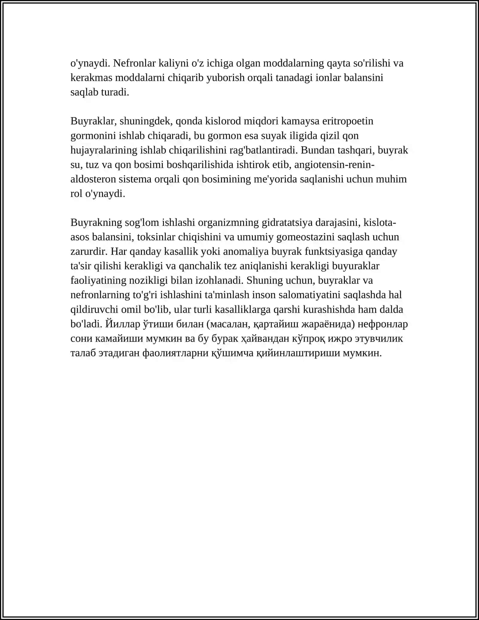 AYIRISH A'ZOLARINING FIZIALOGIYASI 4