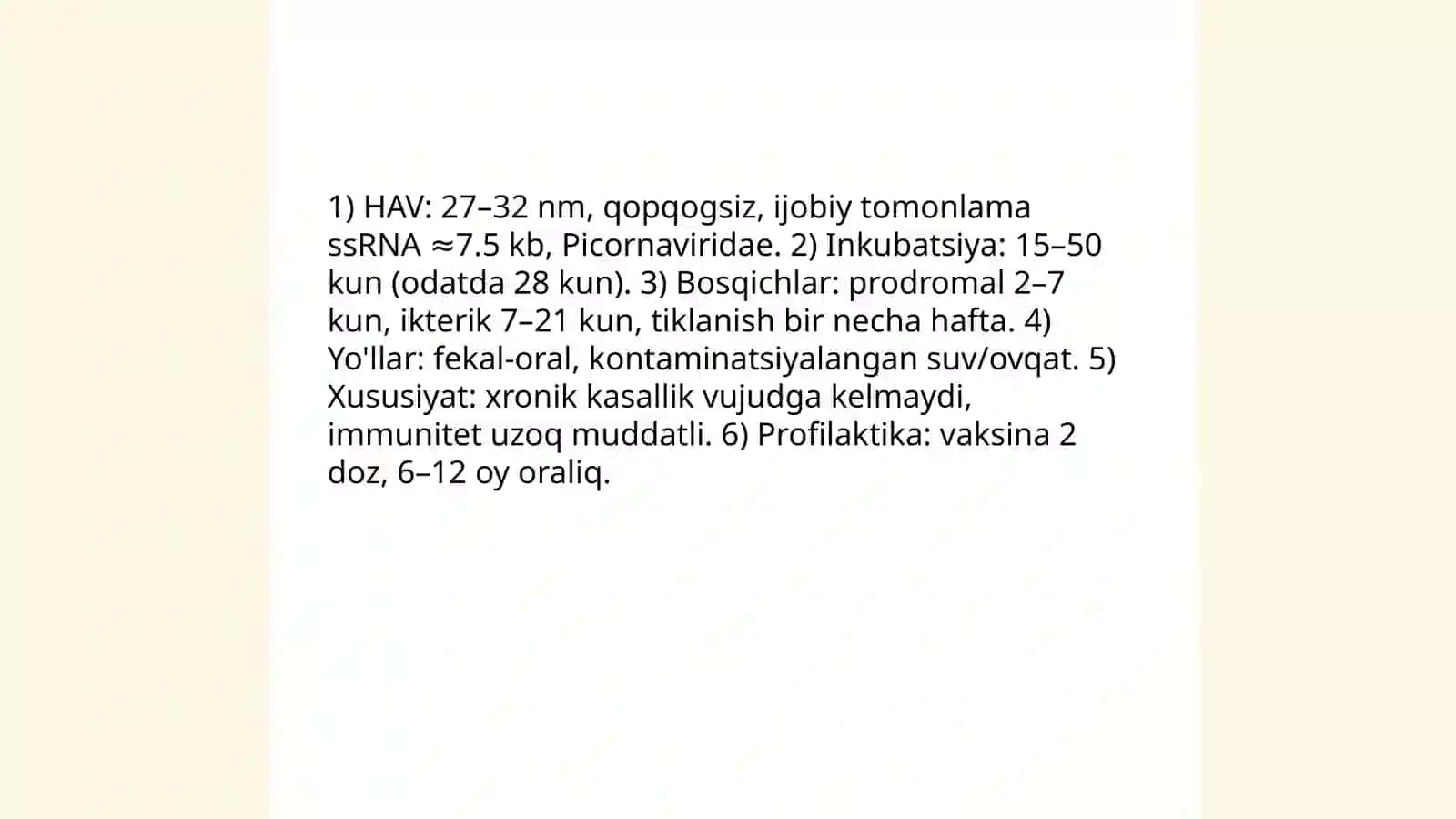 Gepatit A turiga oddiy rasm bilan slayd tayyorlash 4
