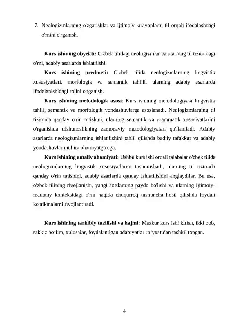 NEOLOGIZMLARNING LINGVISTIK TADQIQI 4