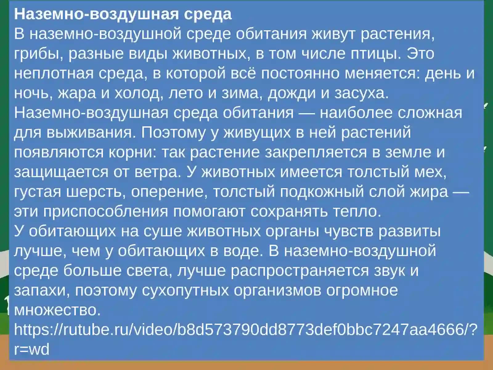 Среда и экологические факторы 4