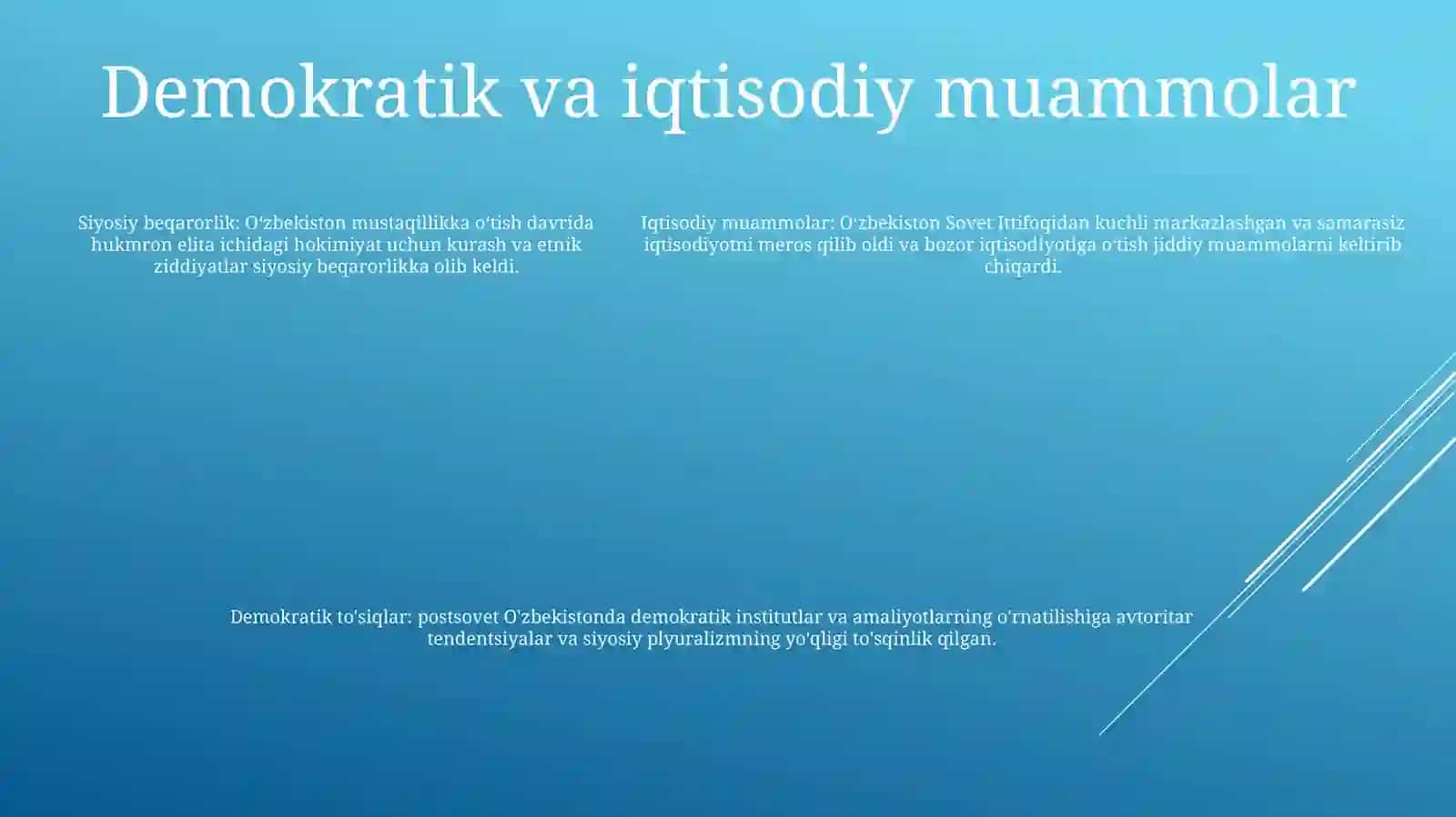 Mustaqillikka Erishishda Uzbekistonda Siyosiy Axvol 4