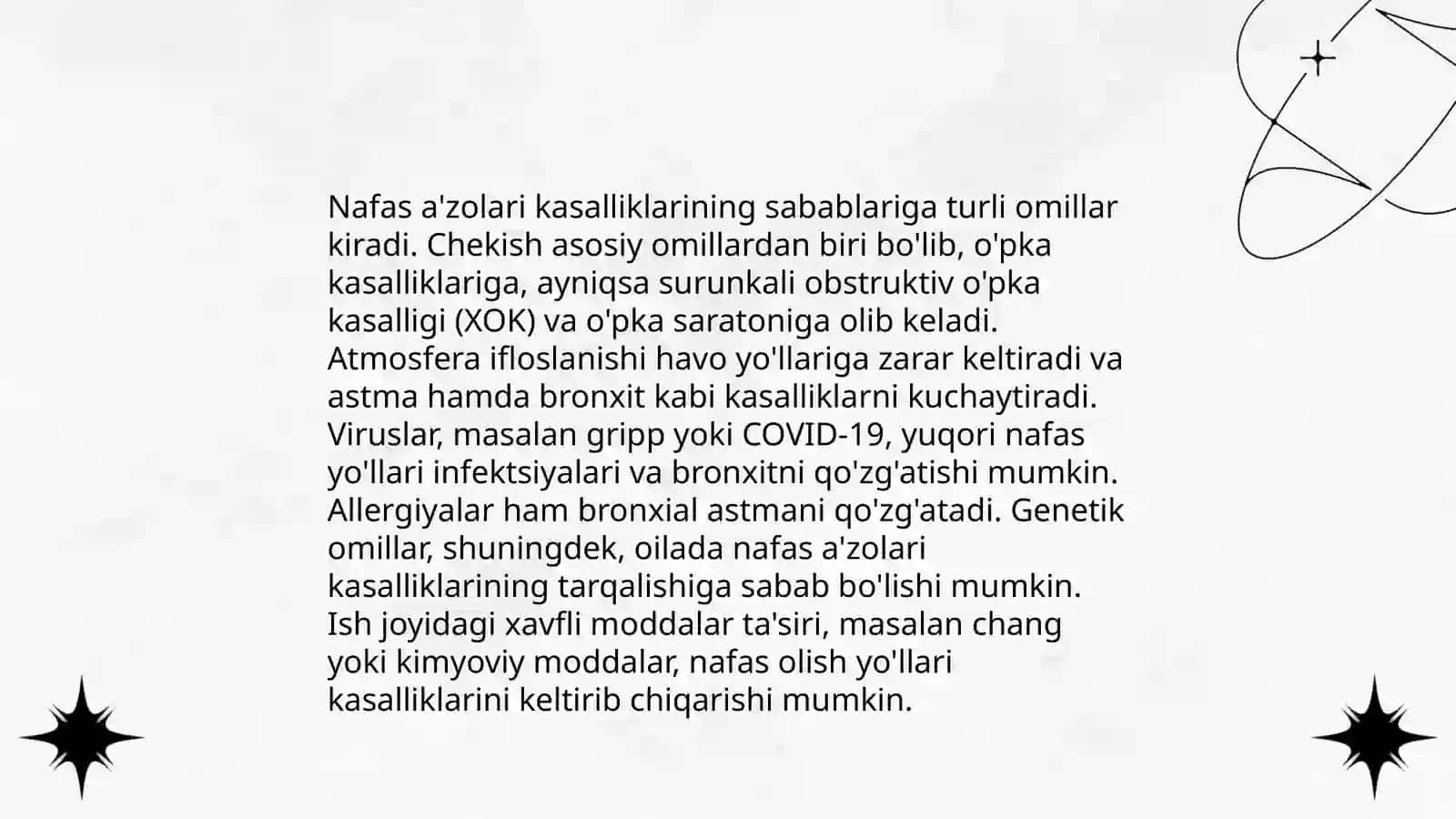 Nafas a'zolari kasalliklari 4