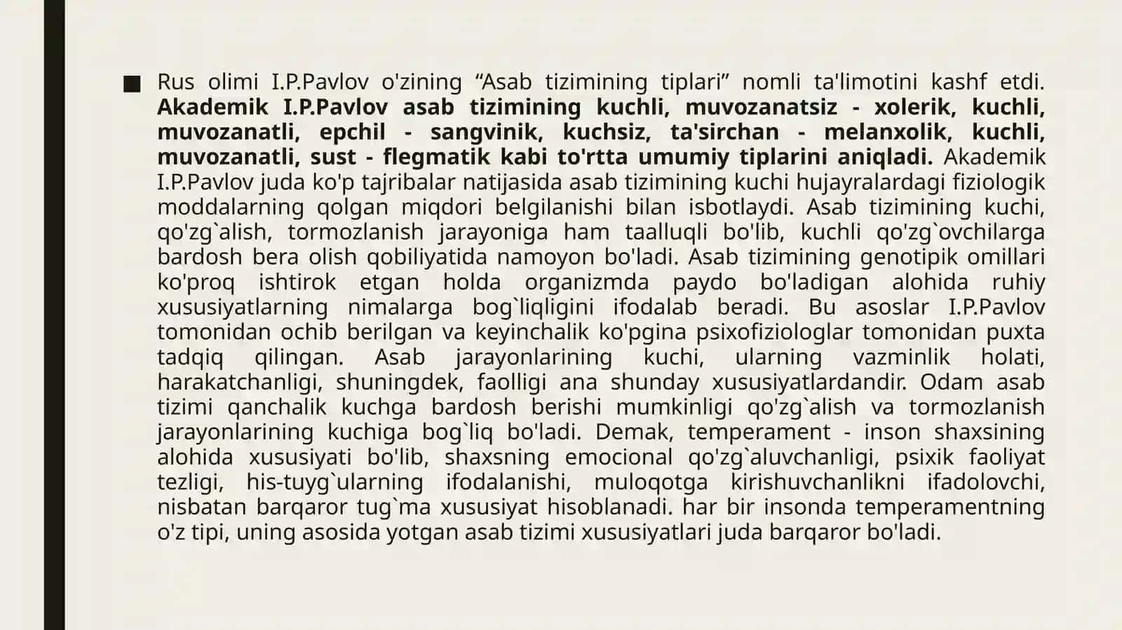Temperamentning psixologik tizimi 4