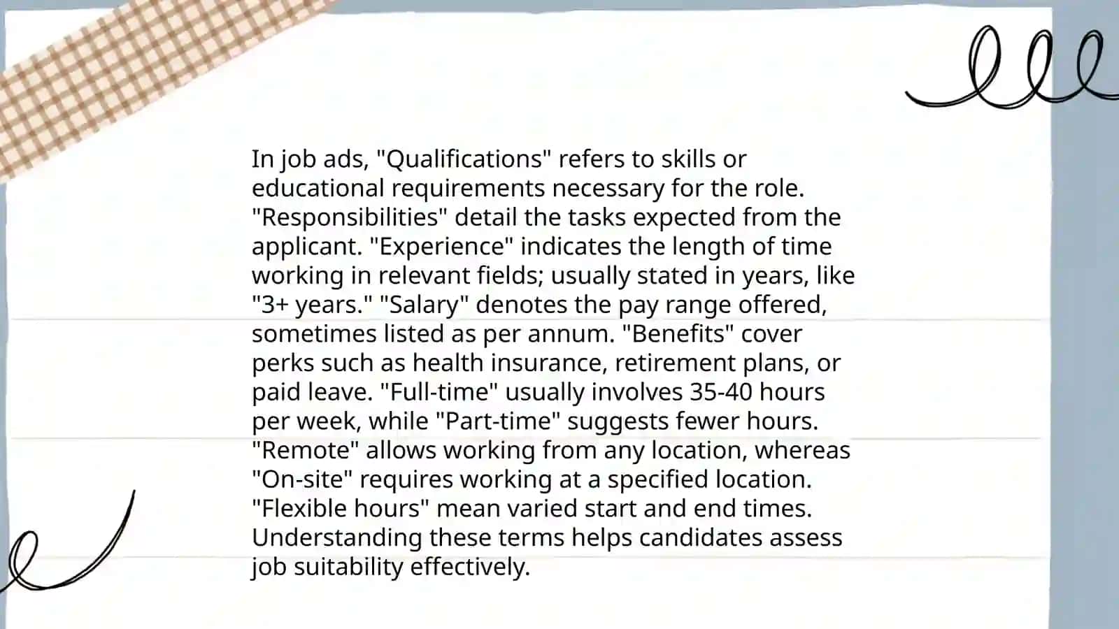 Understanding Job Descriptions 4