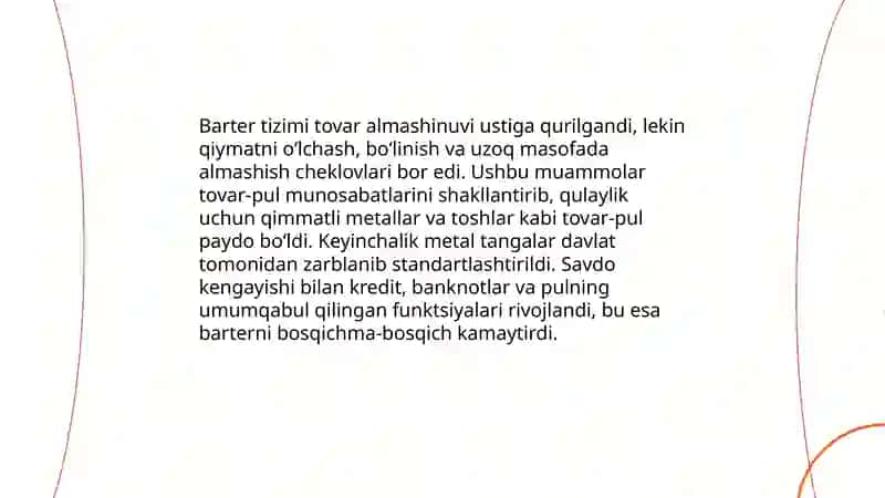Tovar-pul munosabatlari 4