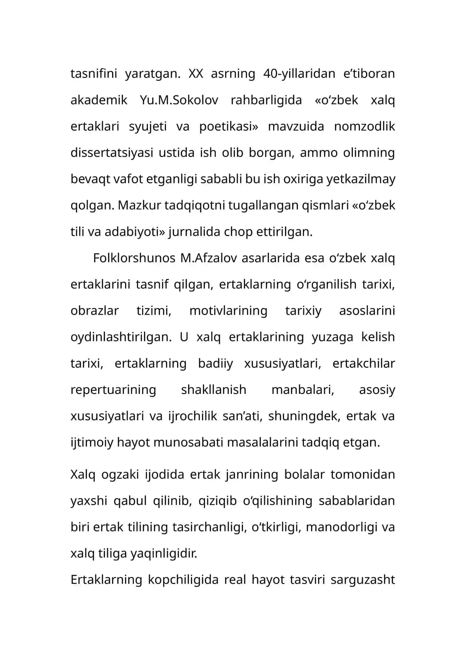 Ertak janriga xos matnlar ustida ishlash metodikasi 4
