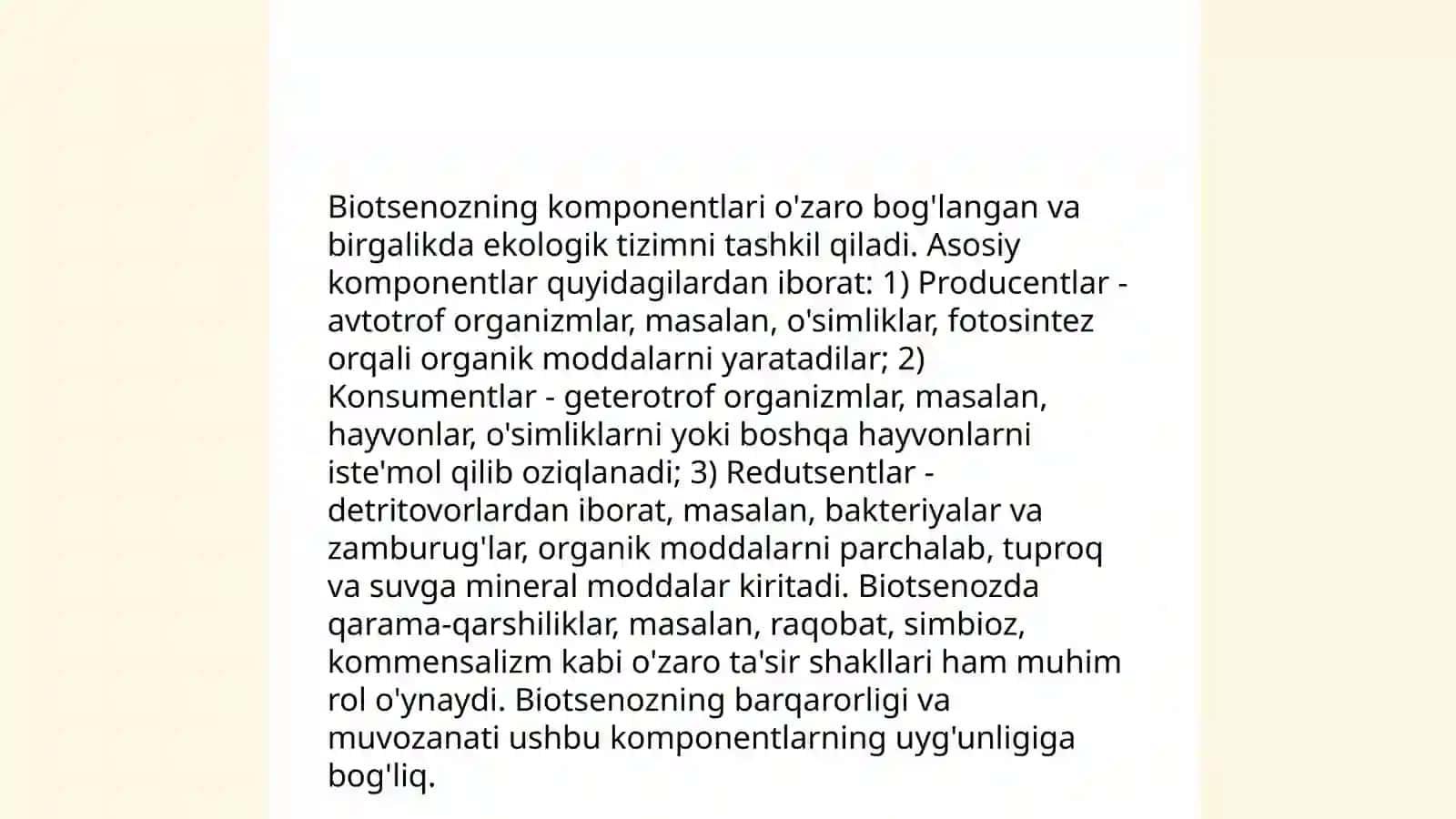Biotsenoz haqida tushuncha 4