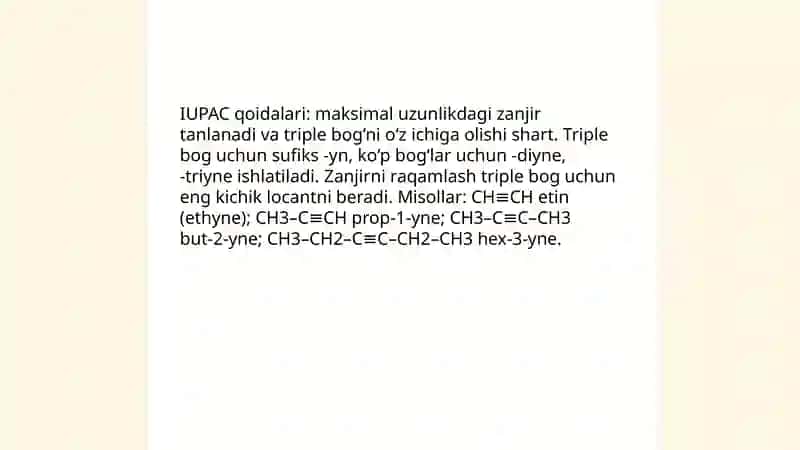 Alkin uglevodorodlarining nomenklaturasi 4