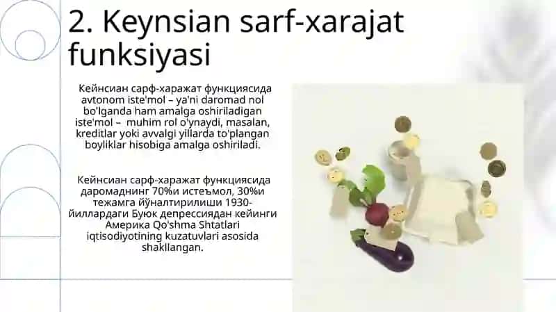Iste’mol va jamg’arish funksiyalari 4