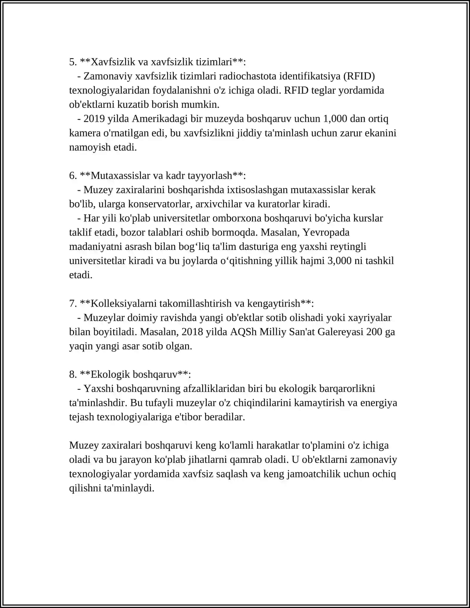 MUZEY ZAXIRALARI 4
