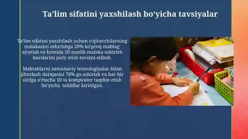 Boshlangʻich taʼlim sifatini baholash metodologiyalari 4