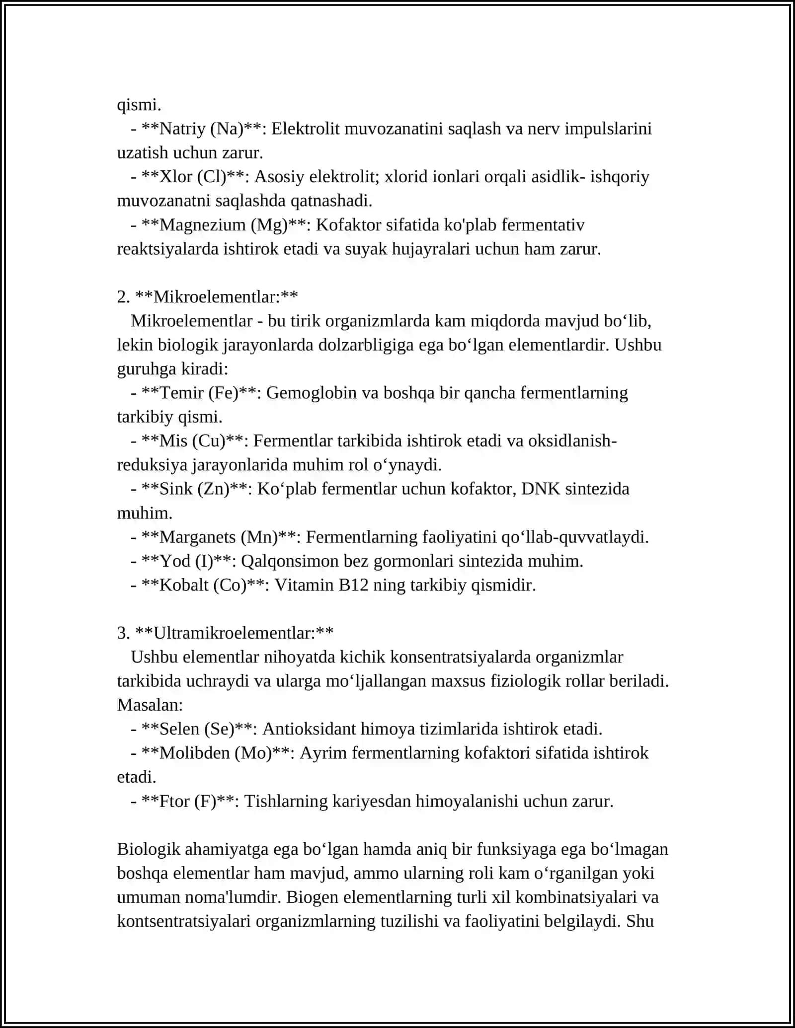 BIOGEN ELEMENTLAR 4