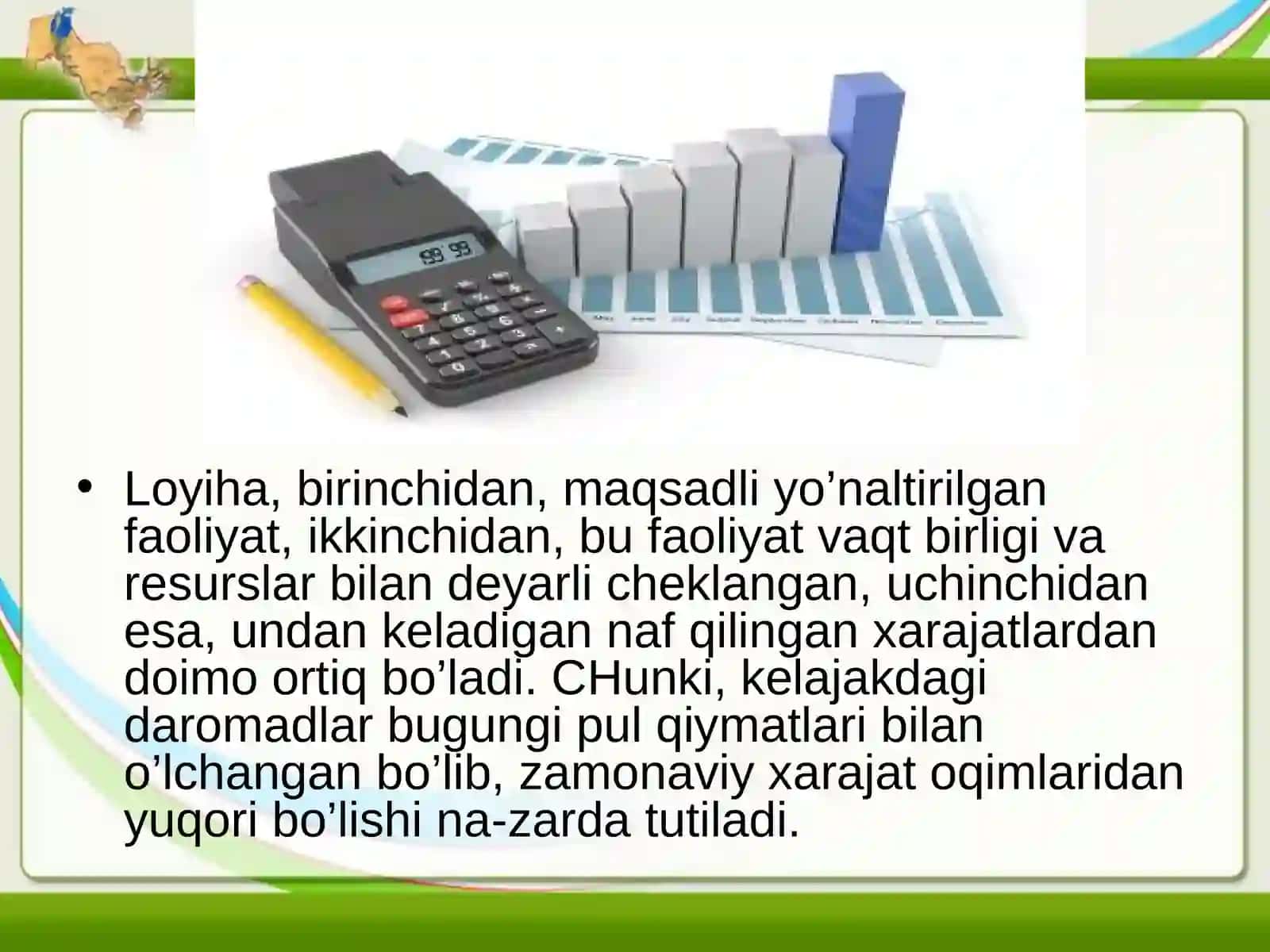 Investitision loyihalar tahlili 4