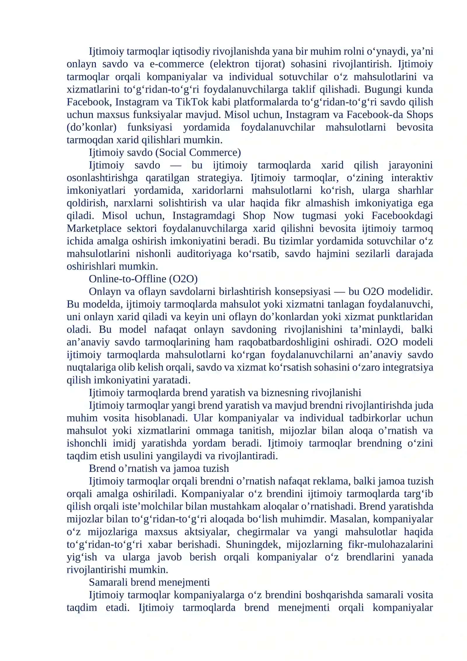 IJTIMOIY TARMOQLARNING JAMIYATGA FUNKSIONAL BOG‘LIQLIGI 4