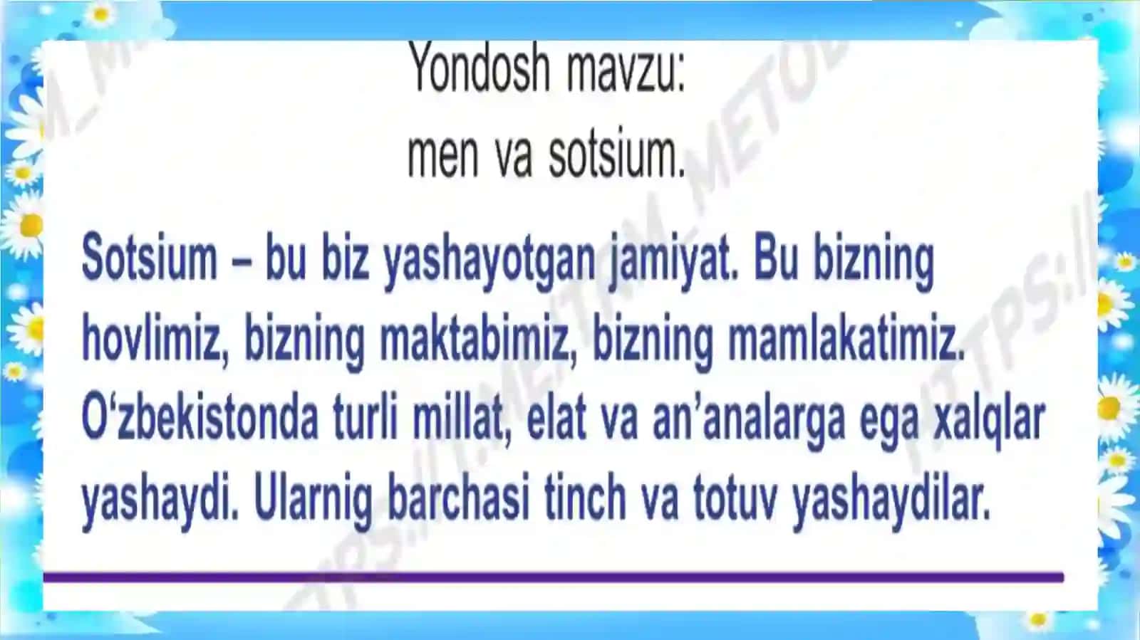 2-SINF MATEMATIKA DARSI 4