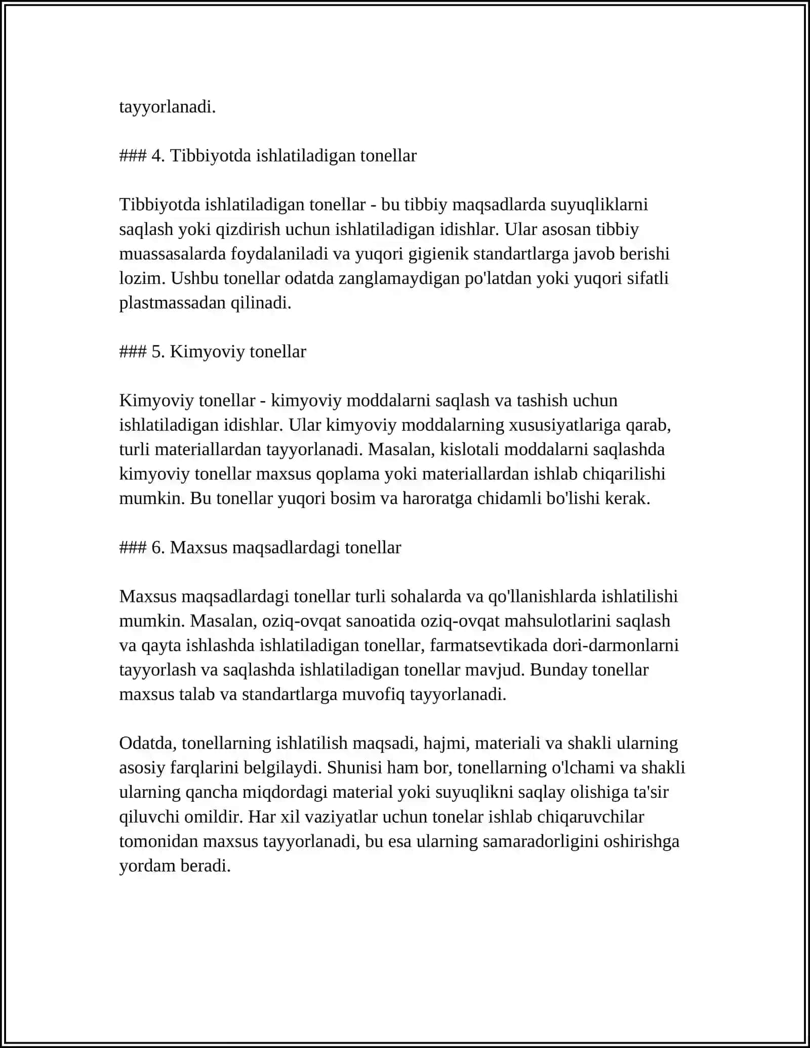 Tonellar va ularning turlari 4