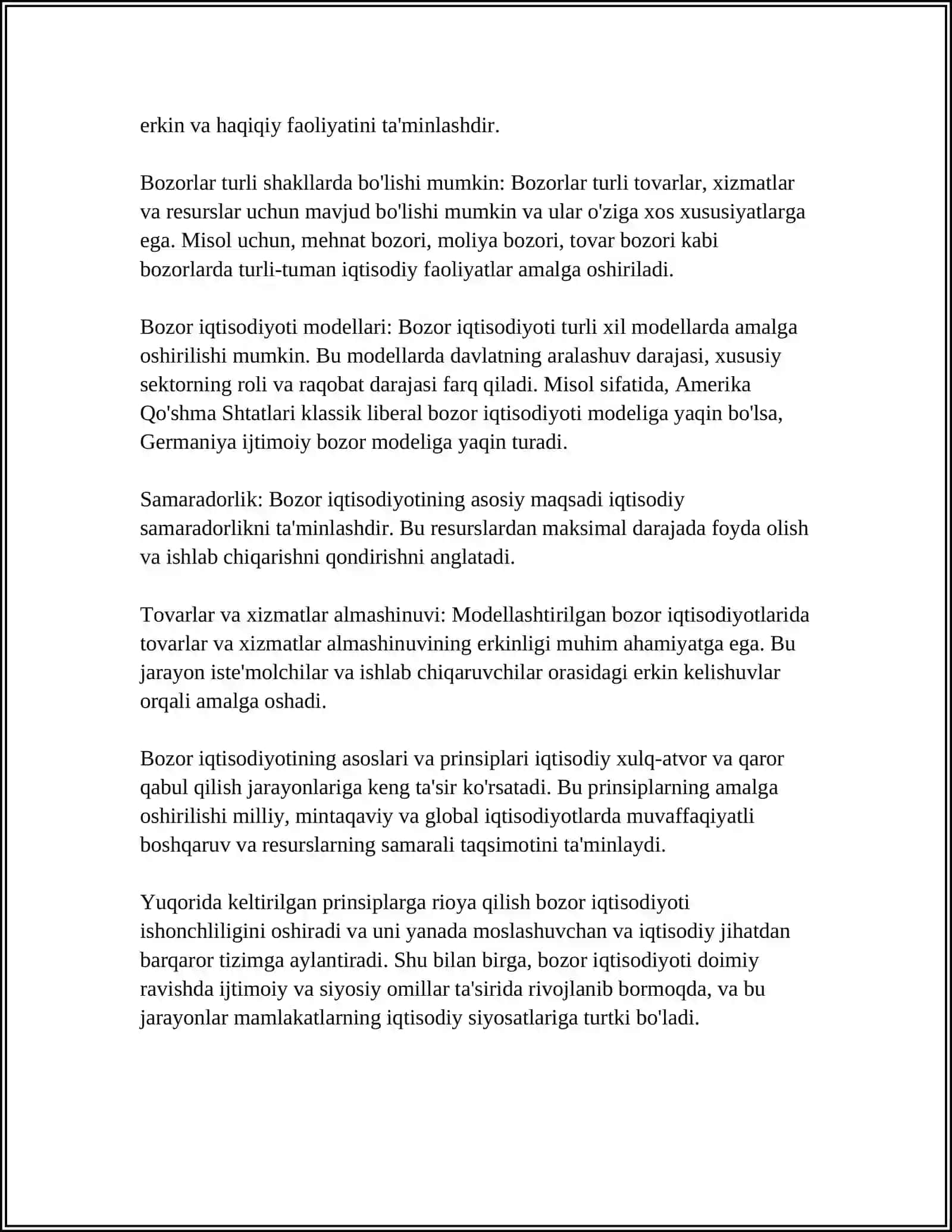 BOZOR IQTISODIYOTI MODELLARI 4