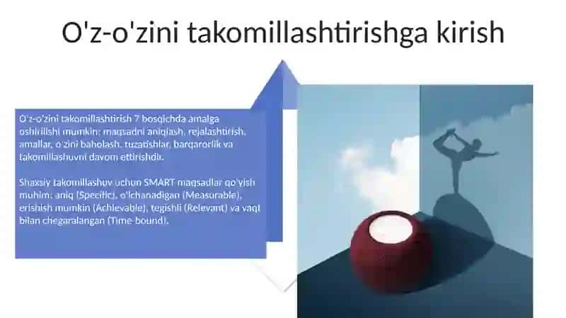 Shaxsni ôzini-ôzi anglashi 4