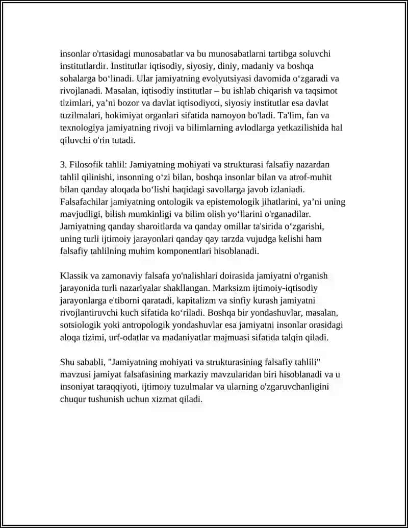 JAMIYAT FALSAFASI 4