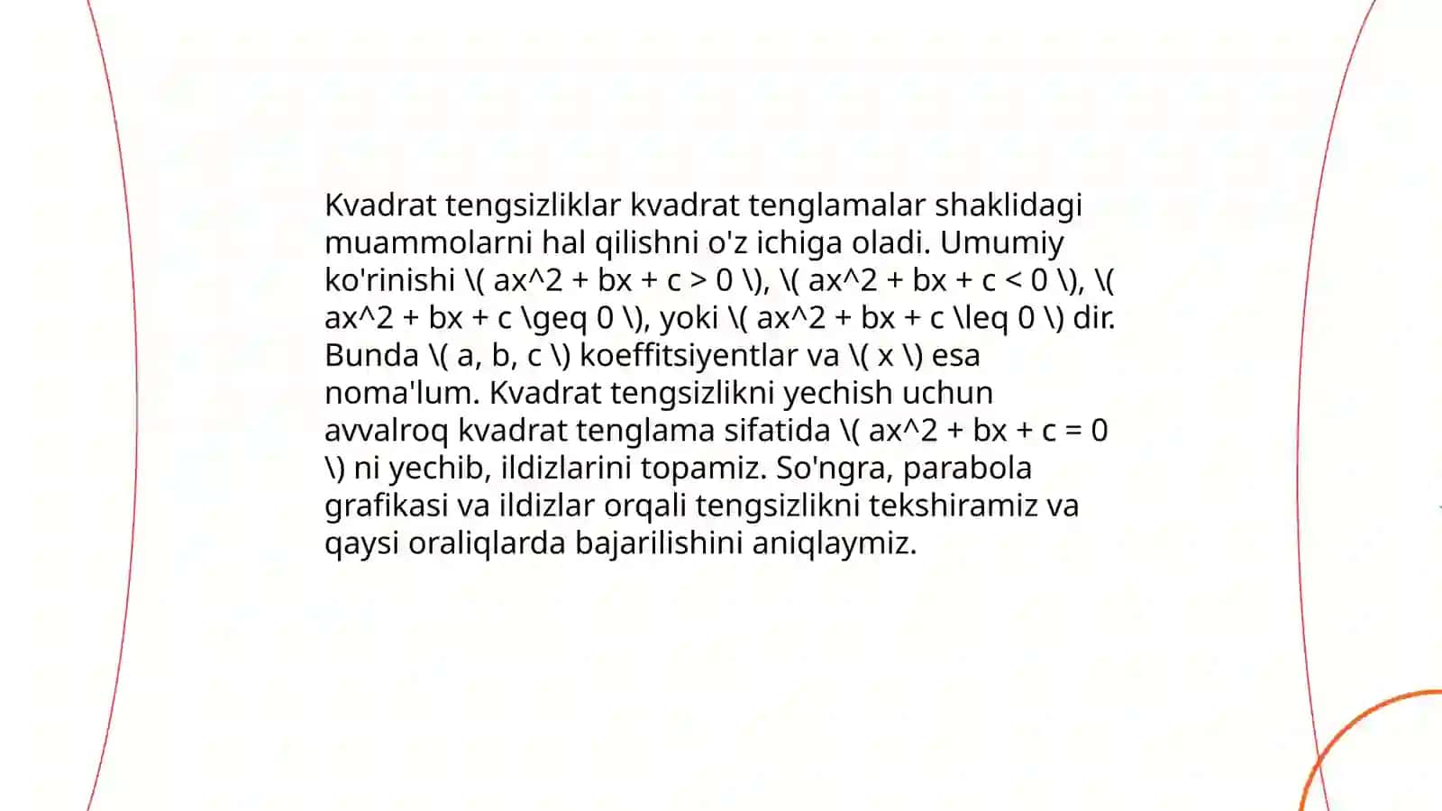 Geometrik tengsizliklar 4