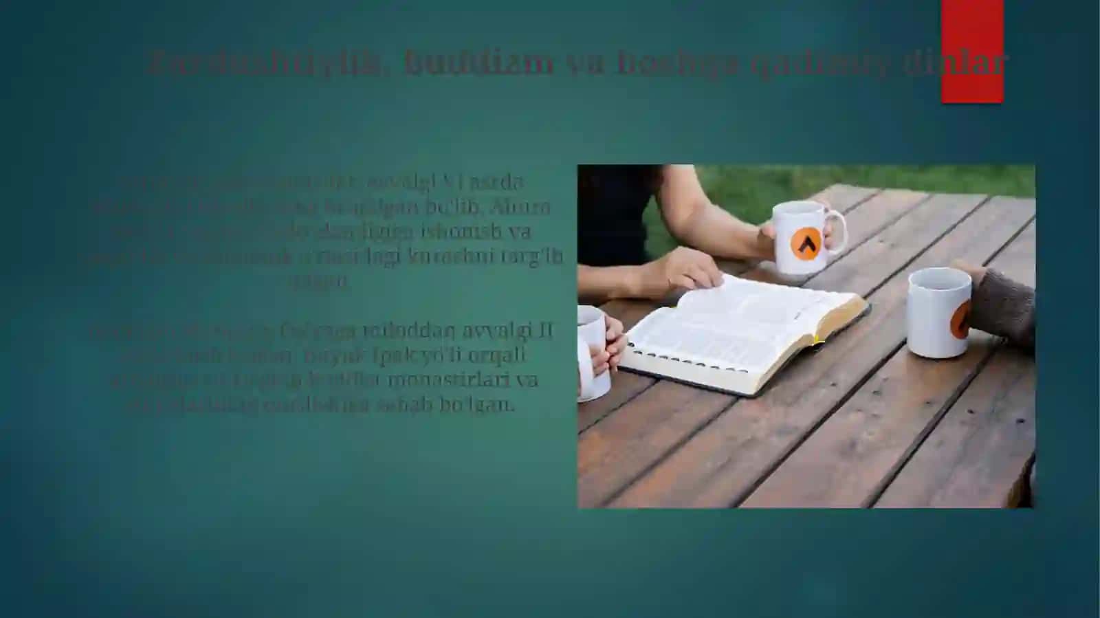 Markaziy Osiyo dinlarining tarixi va rivojlanishi 4