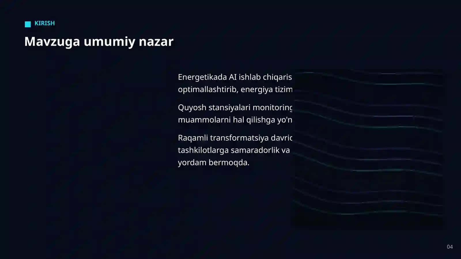 Quyosh stansiyalari monitoringi 4
