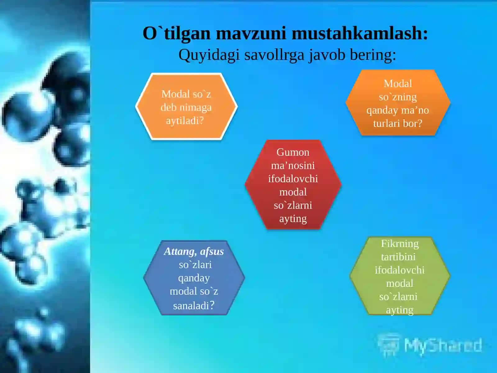 Sof  va  vazifadosh  modal  so`zlar 4