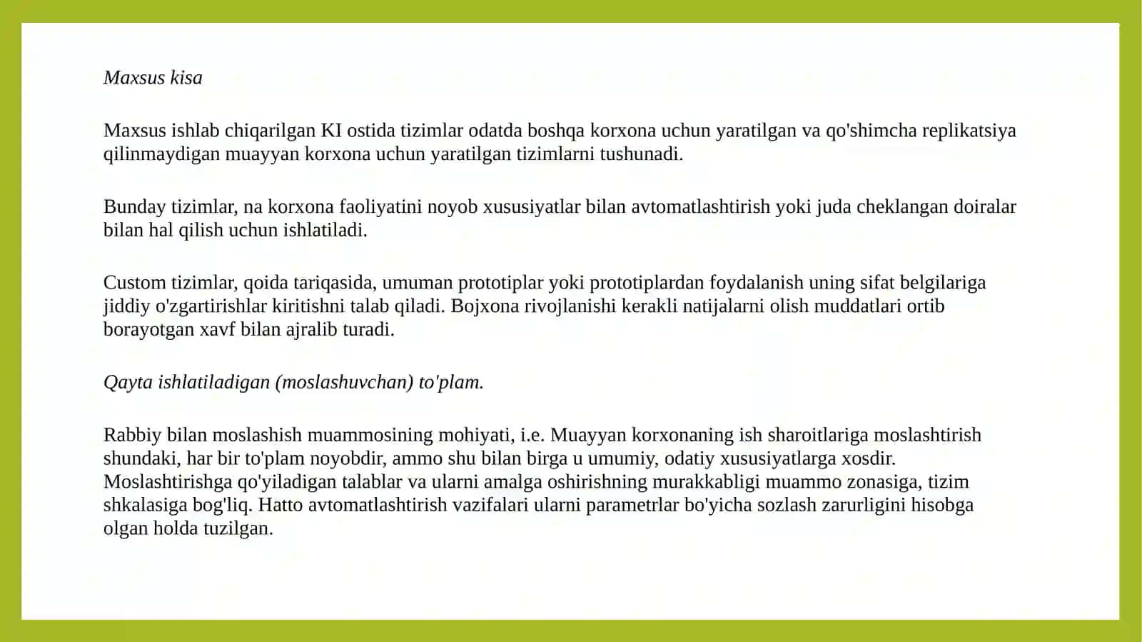 Korporativ axborot tizimlari 4