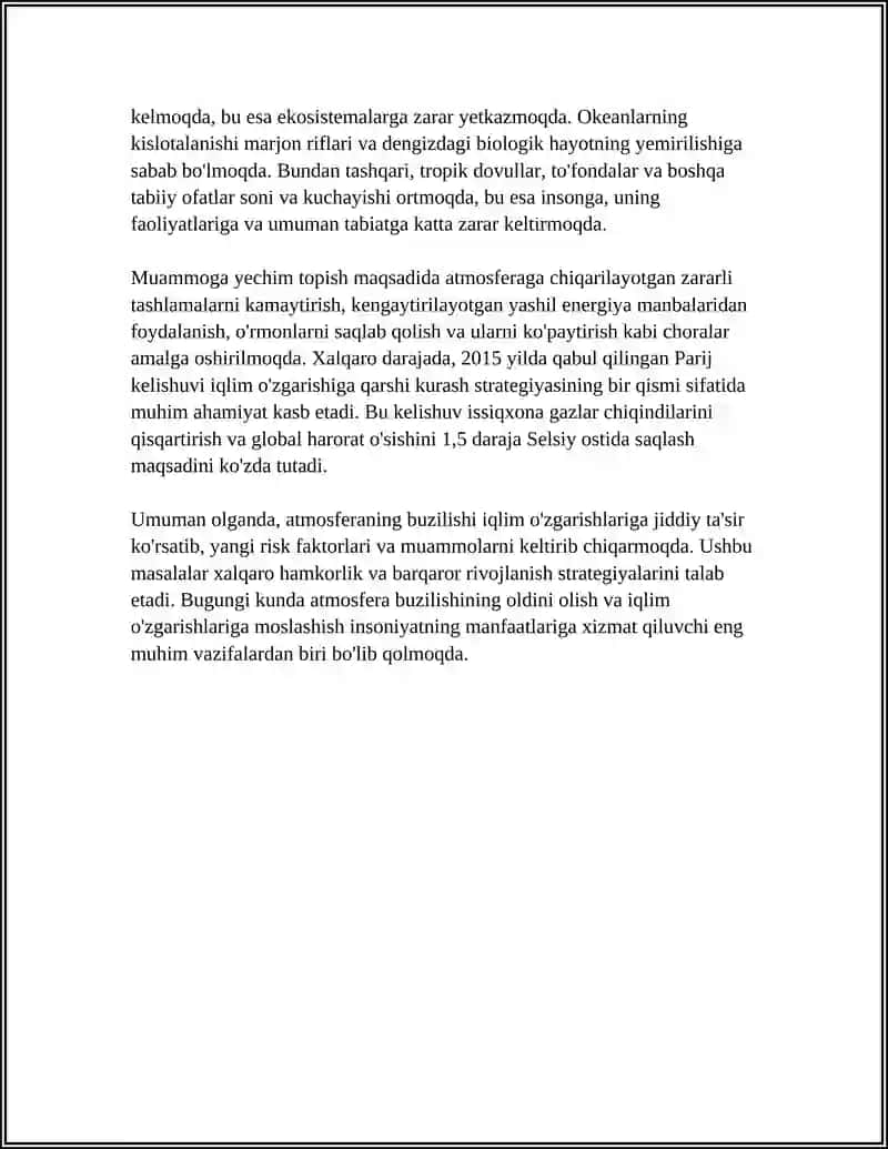 ATMOSFERA BUZILISHINI TASHQI MUHITGA TA'SIRI 4