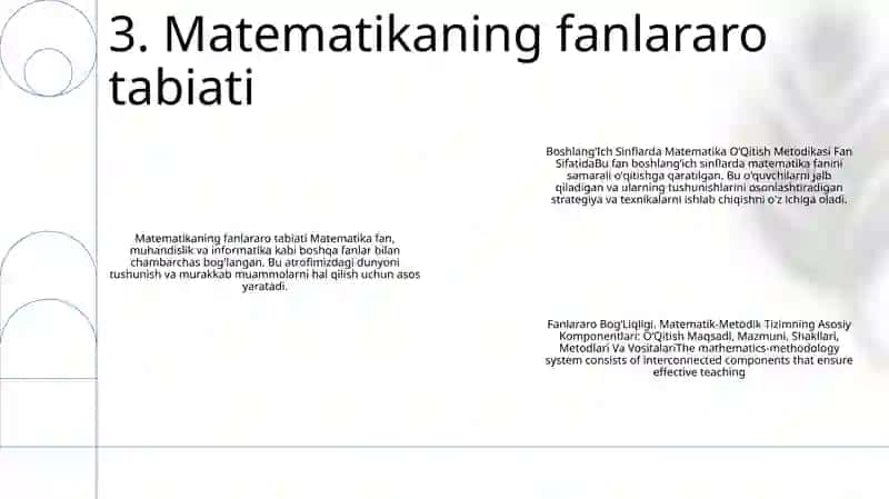 BoshlangʻIch Sinflarda Matematika OʻQitish Metodikasi Fan Sifatida 4