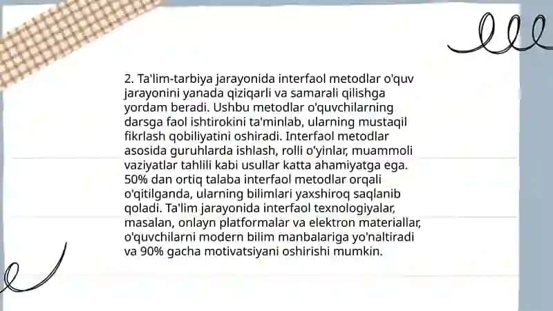 Ta'limda Zamonaviy Texnologiyalar 4