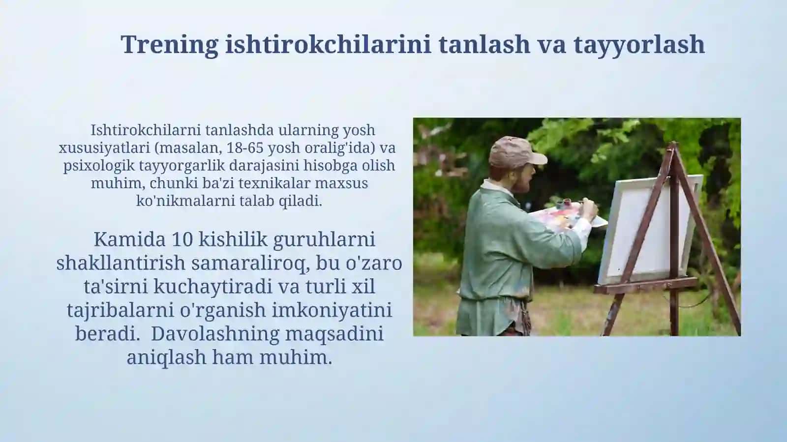 Art terapiya treningi 4