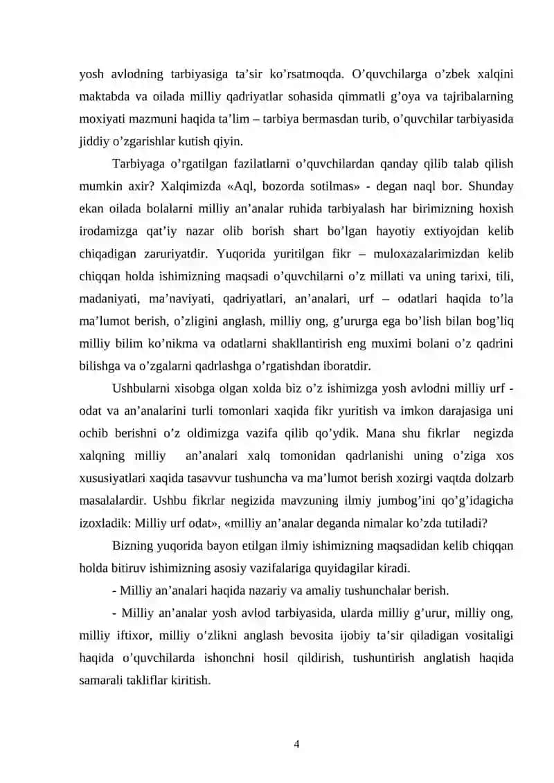 Oilada bola tarbiyasi 4