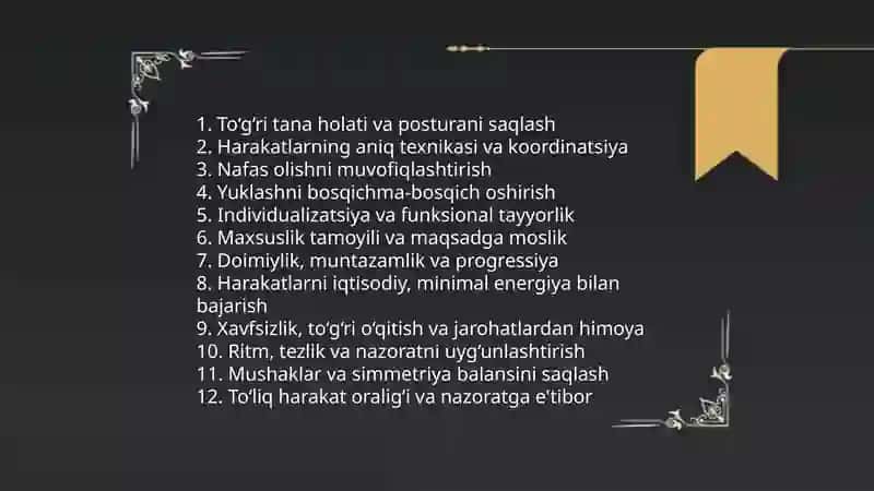 Jismoniy mashq texnikasi 4