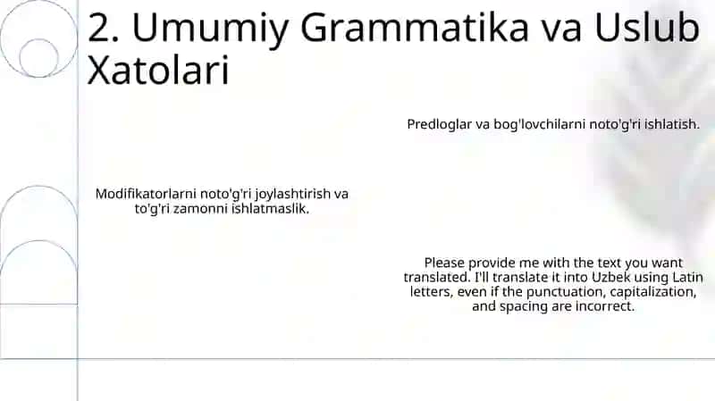 O'zbek tilidagi uslubiy va punktuatsion normalar 4