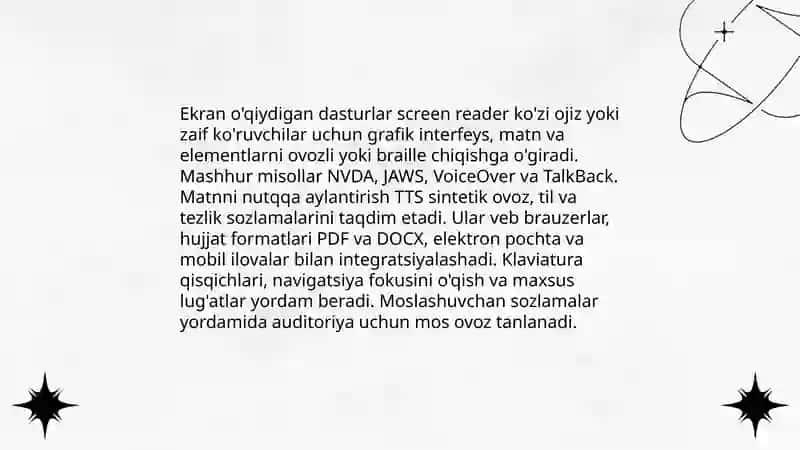 Assistiv (yordamchi) vositalar 4