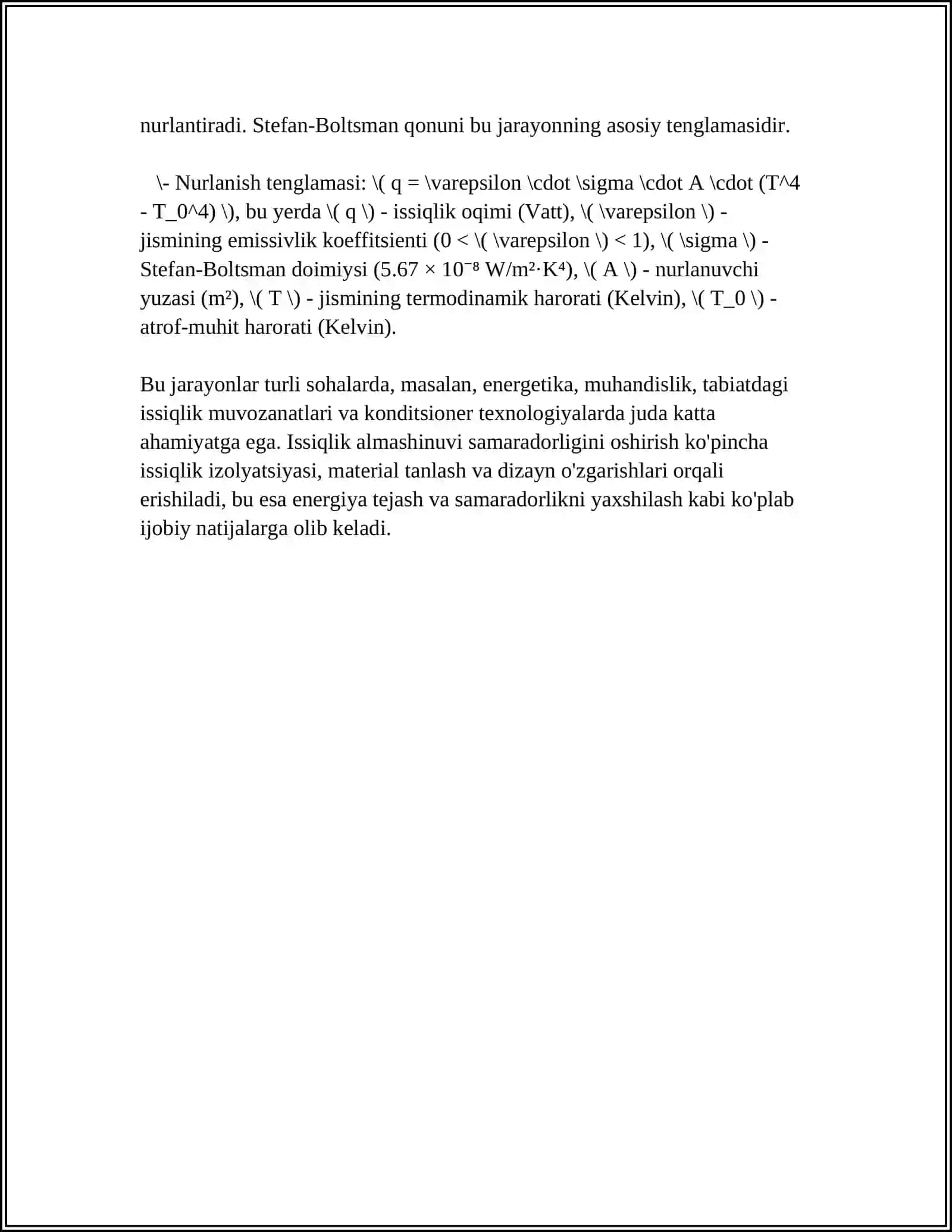 ISSIQLIK ALMASHINUV APPARATLARI 4