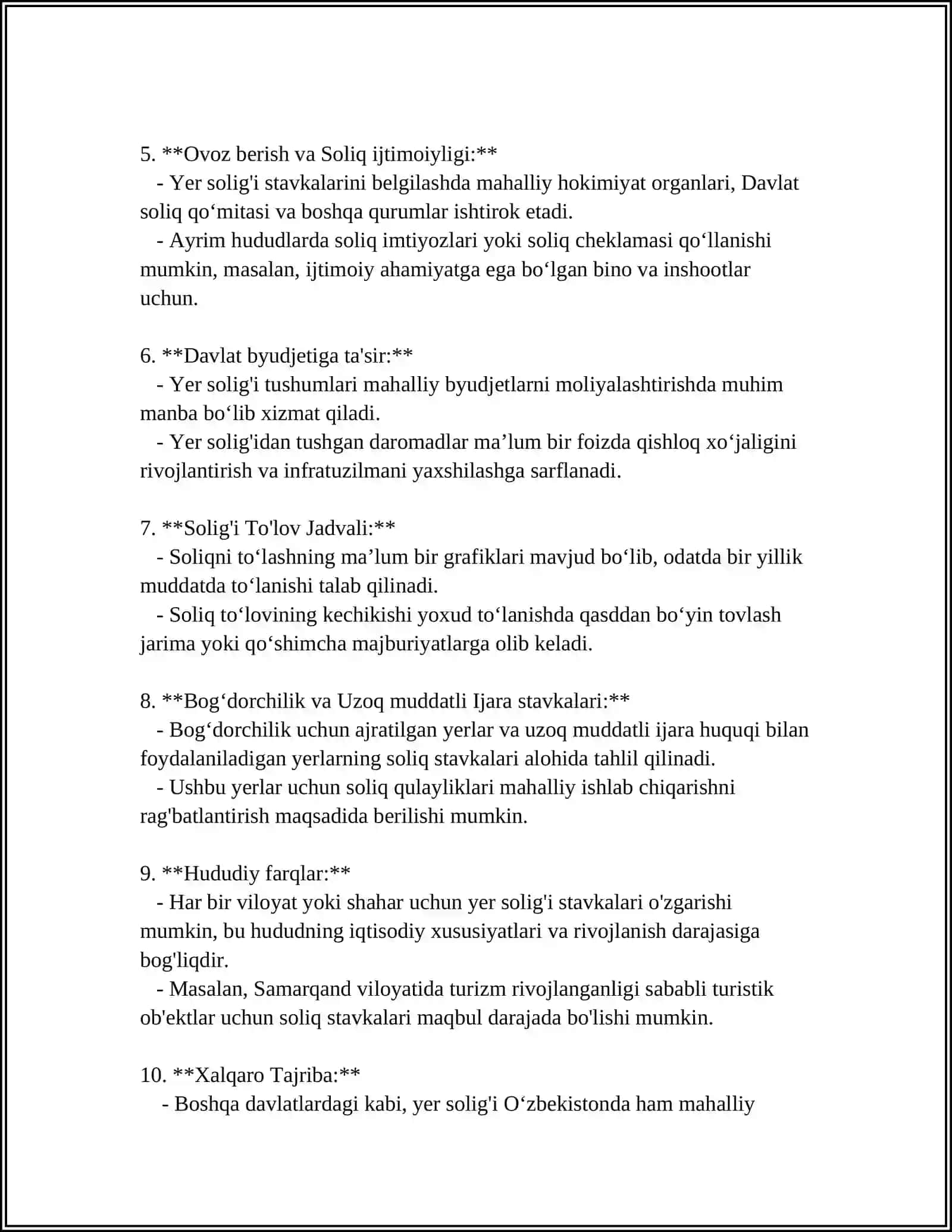 Yer Solig'i Stavkalari 4