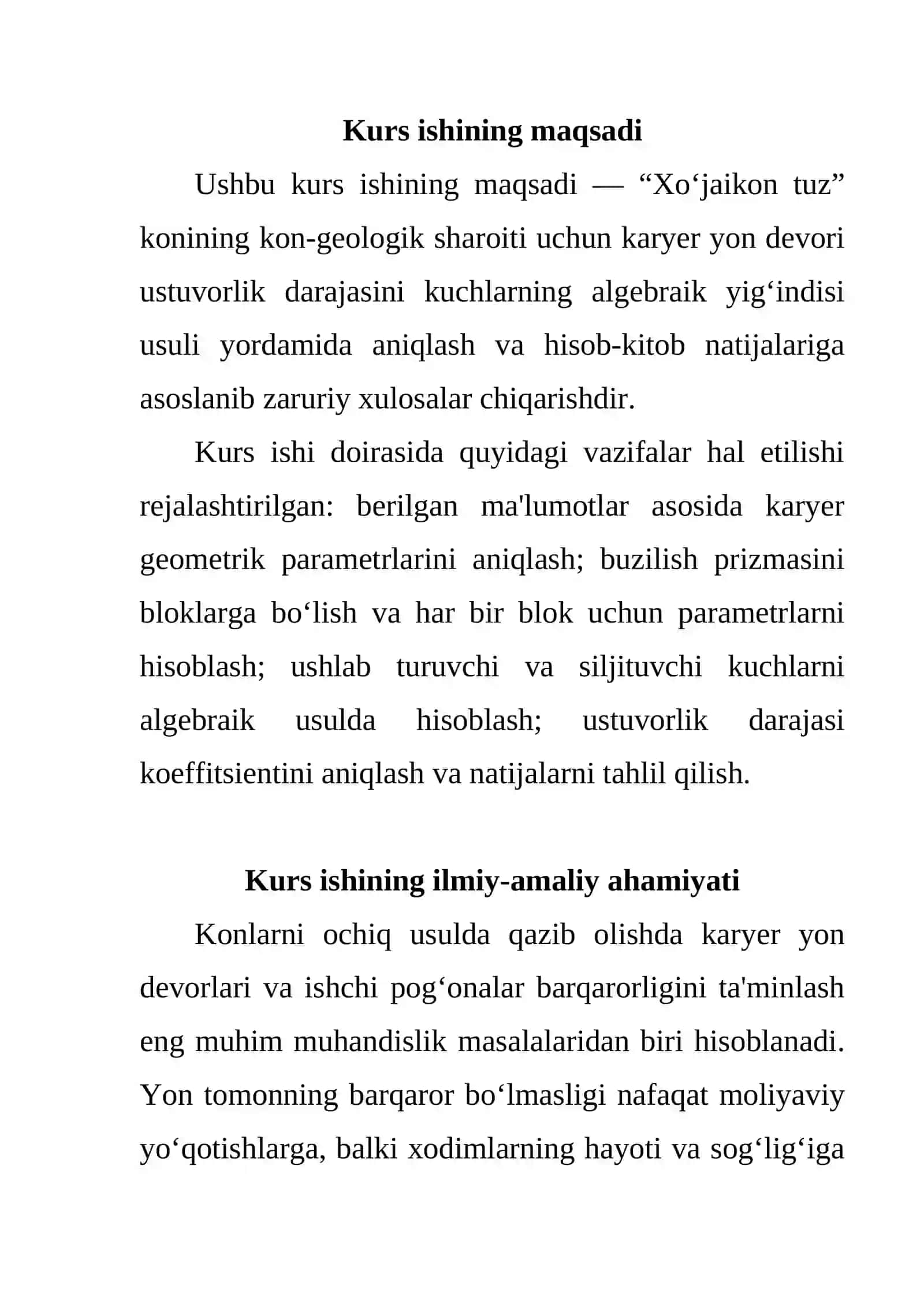 O‘zbekiston iqtisodiyotida konchilik sanoatining o‘rni 4