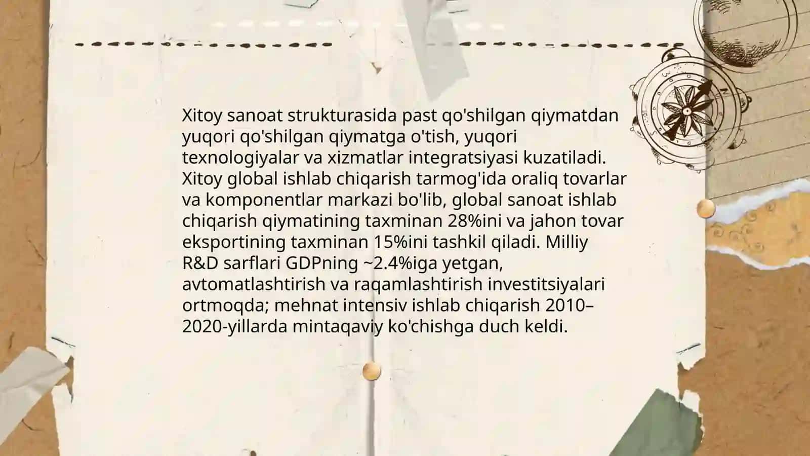 Xitoy Xalq Republikasi iqtisodiyoti va jahon mamlakatlari bilan olib borayotgan iqtisodiy munosabatlari tahlili 4