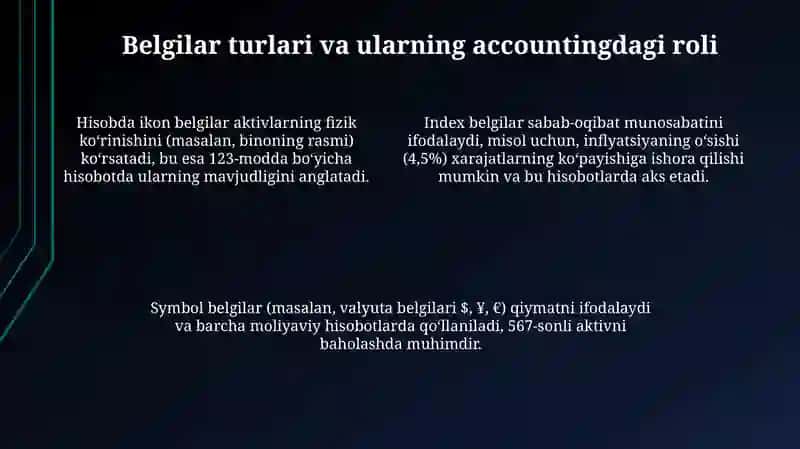 Tilning belgilar sistemasi ekanligi 4