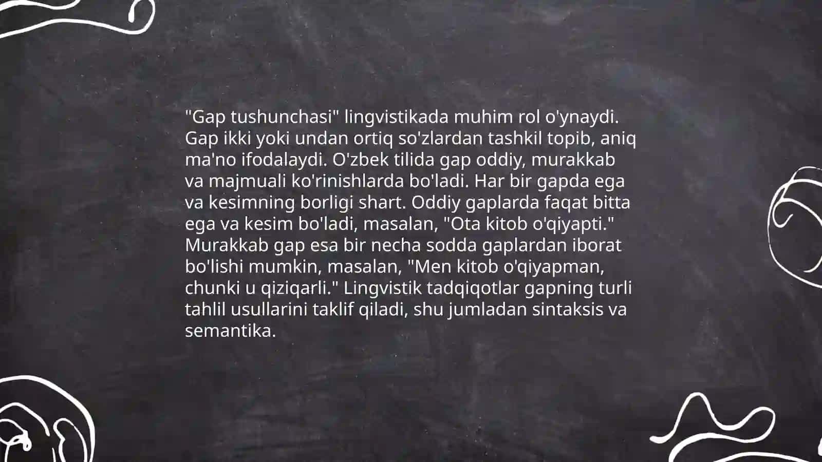 Sintaksisning asosiy birliklari: ibora va gap 4