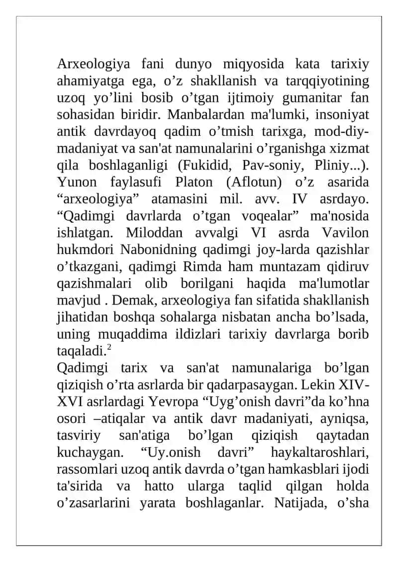 O’zbekistonda arxealogiya fanining rivojlanishi 4