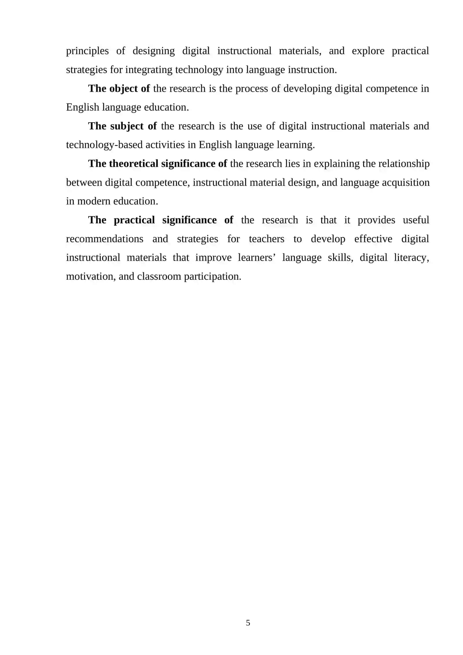 DEVELOPING INSTRUCTIONAL MATERIALS FOR PROMOTING DIGITAL COMPETENCE IN ENGLISH LANGUAGE LEARNERS 4